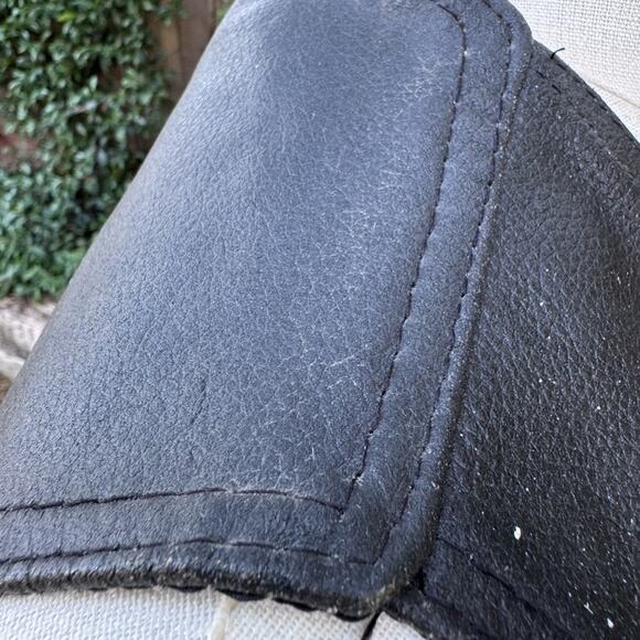 Genuine Leather Motorcycle Vest Sz 42 W/ Harley-Davidson POW Veteran Patches - Picture 10 of 14